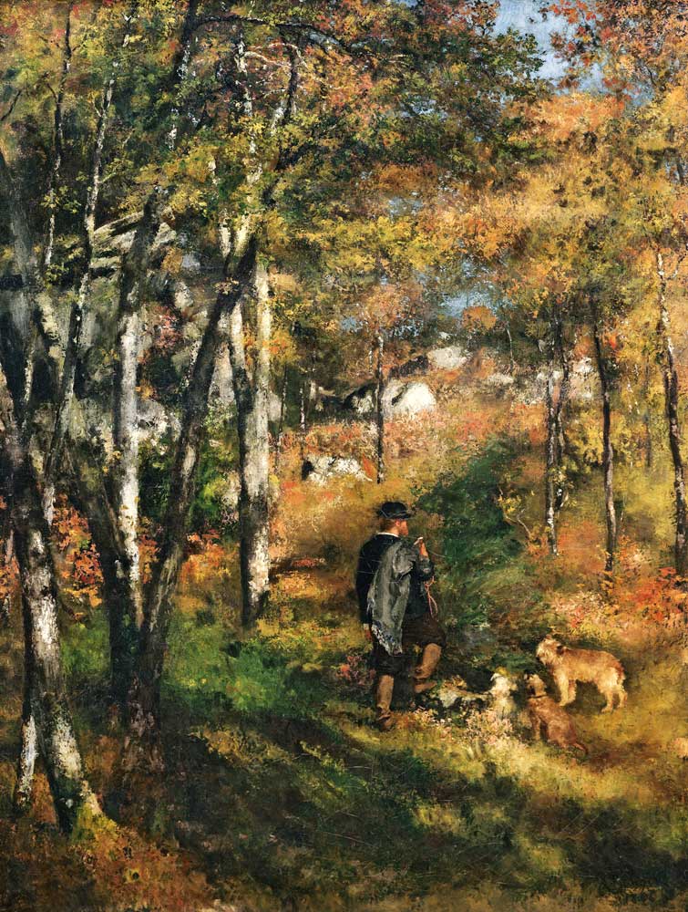 Renoir/The painter Jules Le Coeur/c.1866 de Pierre-Auguste Renoir