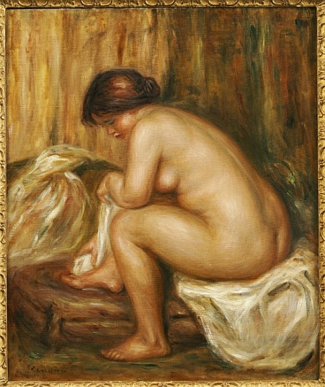 After the Bath, c.1900 de Pierre-Auguste Renoir