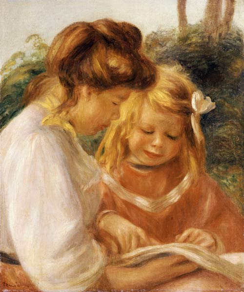 The Alphabet, Jean And Gabrielle de Pierre-Auguste Renoir