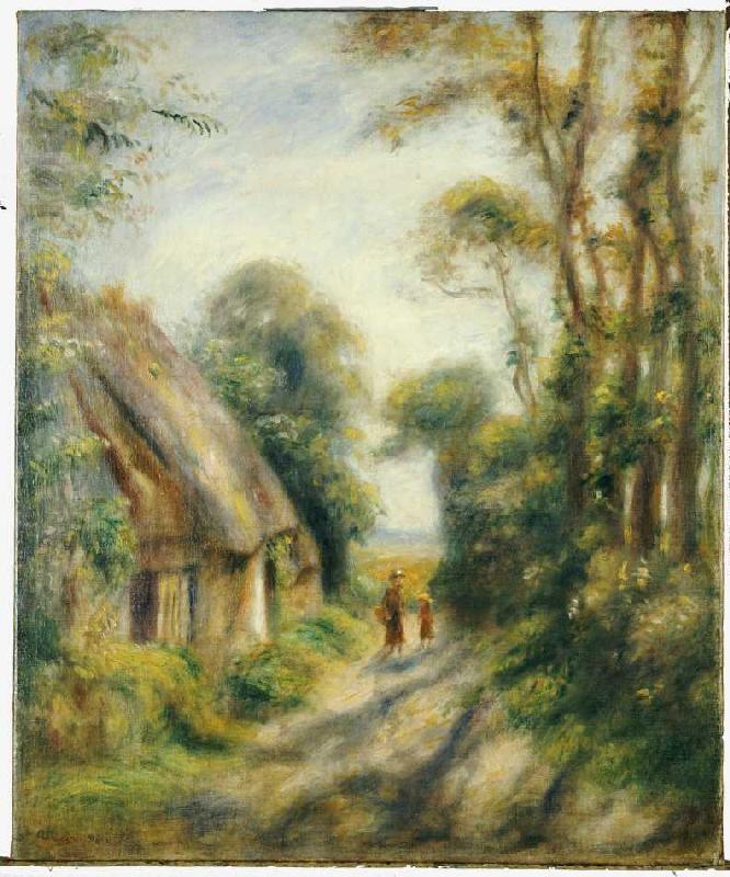 Am Stadtrand von Berneval. de Pierre-Auguste Renoir