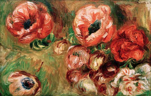 A.Renoir, Die Anemonen de Pierre-Auguste Renoir