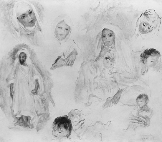 Arabs de Pierre-Auguste Renoir