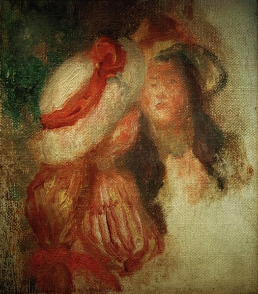 Auguste Renoir, Zwei kleine Mädchen de Pierre-Auguste Renoir