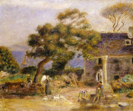 A View of Treboul de Pierre-Auguste Renoir