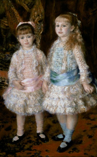 Pink and Blue or, The Cahen d'Anvers Girls de Pierre-Auguste Renoir