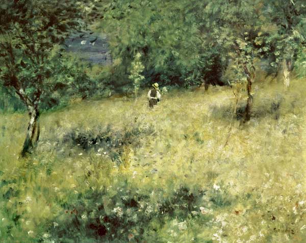 Spring at Chatou de Pierre-Auguste Renoir