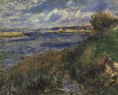 The Banks of the Seine, Champrosay de Pierre-Auguste Renoir