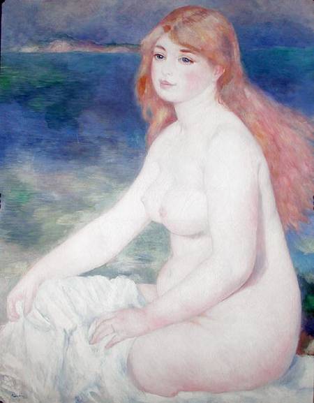 Bather (Blonde Bather II) de Pierre-Auguste Renoir