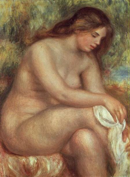 Bather Drying Herself de Pierre-Auguste Renoir