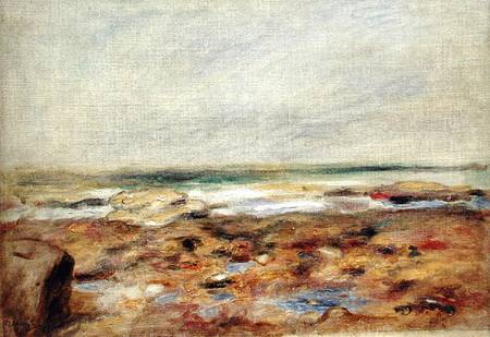 The Beach at Martigues de Pierre-Auguste Renoir