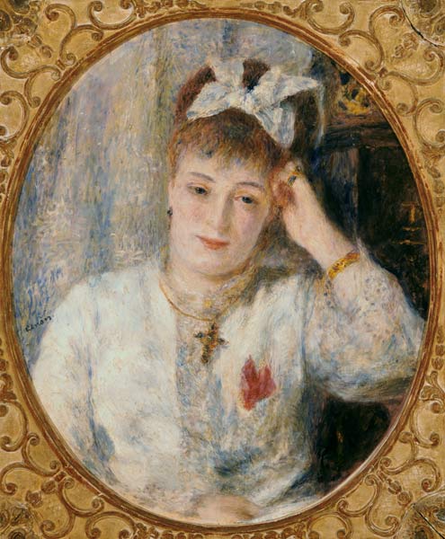 Portrait the Marie Murer de Pierre-Auguste Renoir