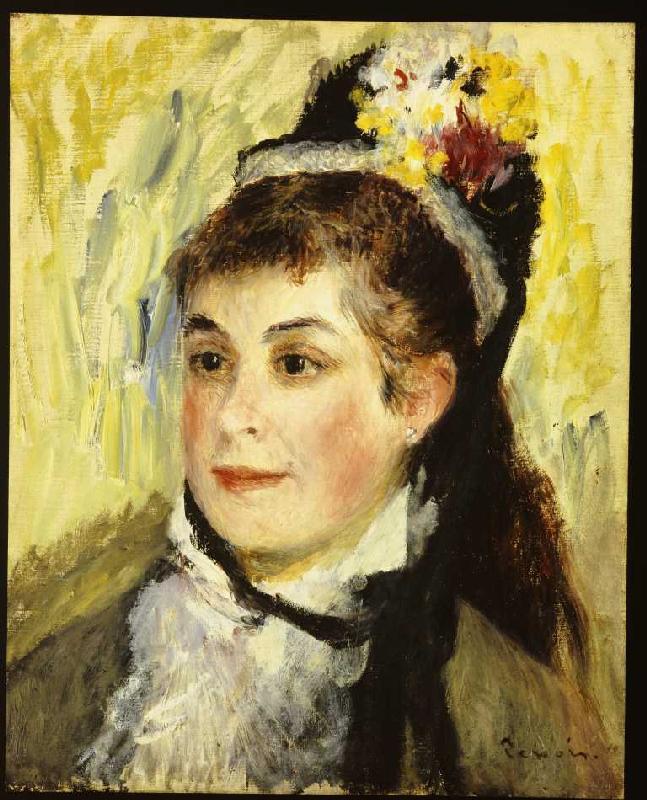 Portrait of the madam Edmond Renoir de Pierre-Auguste Renoir