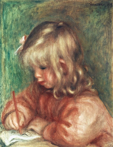 Child Drawing de Pierre-Auguste Renoir