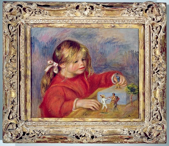 Claude Renoir at play, c.1905 de Pierre-Auguste Renoir