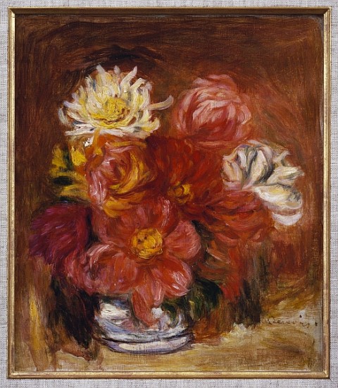 Dahlia, c.1890 de Pierre-Auguste Renoir