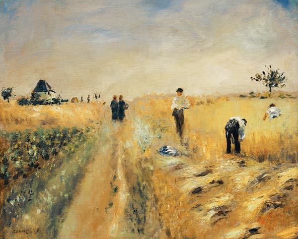 The reapers de Pierre-Auguste Renoir