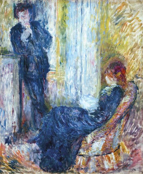 Renoir / The conversation / 1875 de Pierre-Auguste Renoir