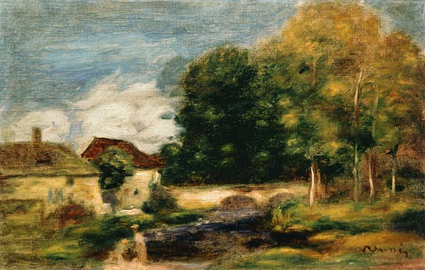 The bridge de Pierre-Auguste Renoir