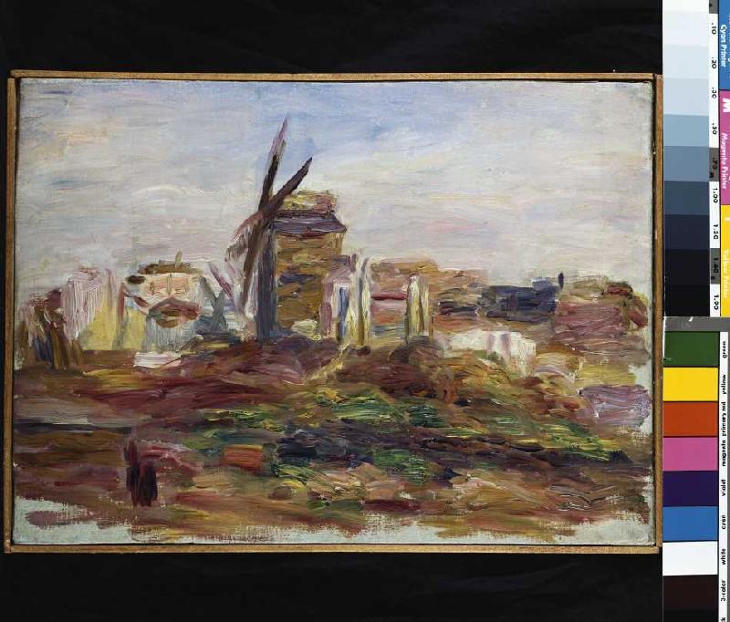 Eine Windmühle. de Pierre-Auguste Renoir