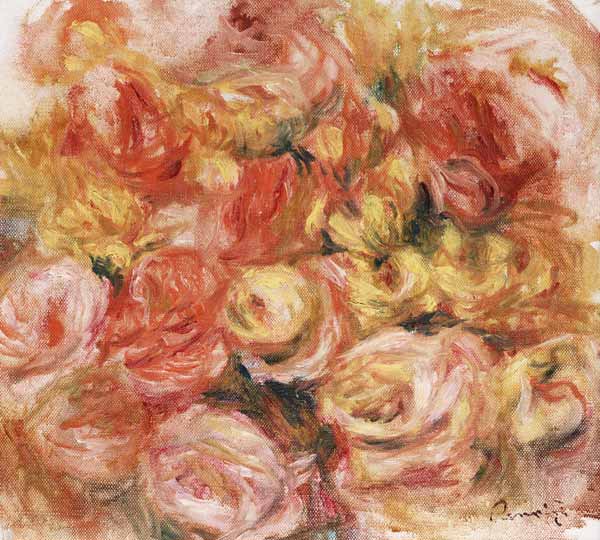 Flower Sketch, c.1914 de Pierre-Auguste Renoir