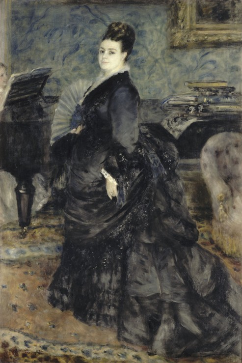 Portrait of a Woman, called of Mme Georges Hartmann de Pierre-Auguste Renoir