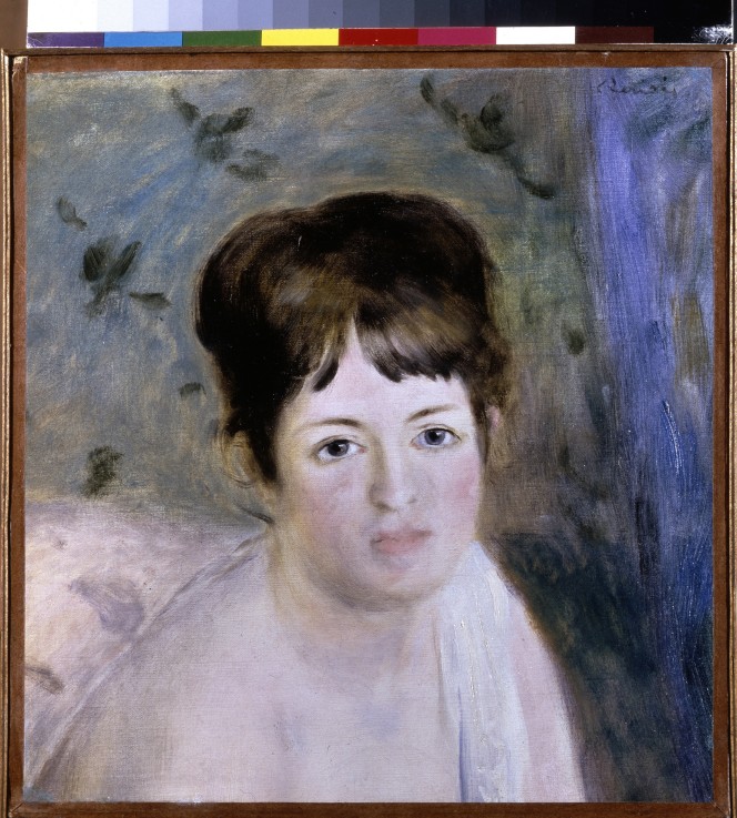 Head of a Woman de Pierre-Auguste Renoir