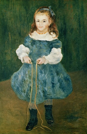 Girl with a skipping rope de Pierre-Auguste Renoir