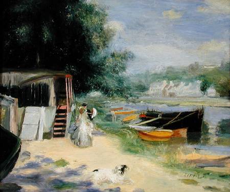 La Grenouillere de Pierre-Auguste Renoir