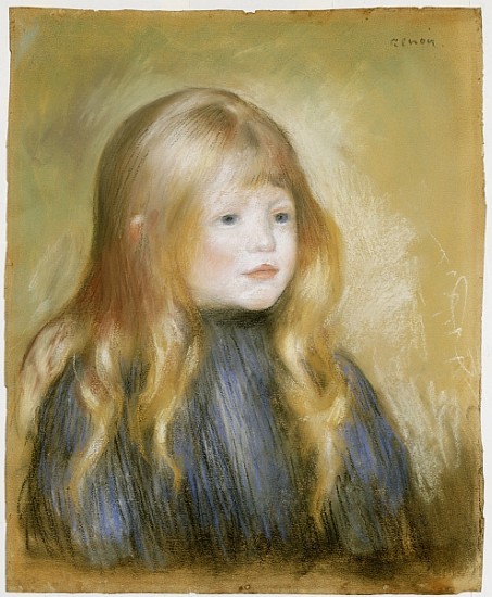 Head of a Child de Pierre-Auguste Renoir