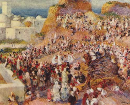 The Kasbah in Algiers de Pierre-Auguste Renoir