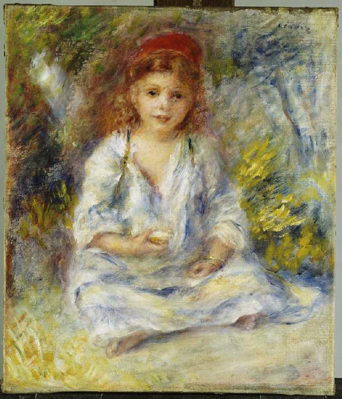 Kleines algerisches Mädchen de Pierre-Auguste Renoir