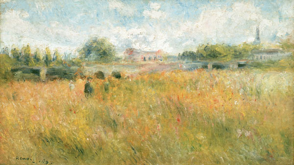 Renoir / Landscape at the Seine / 1879 de Pierre-Auguste Renoir