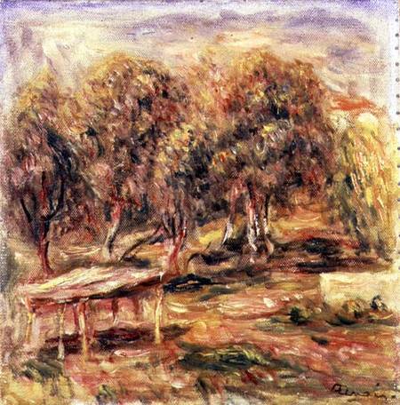 Landscape of the Midi de Pierre-Auguste Renoir