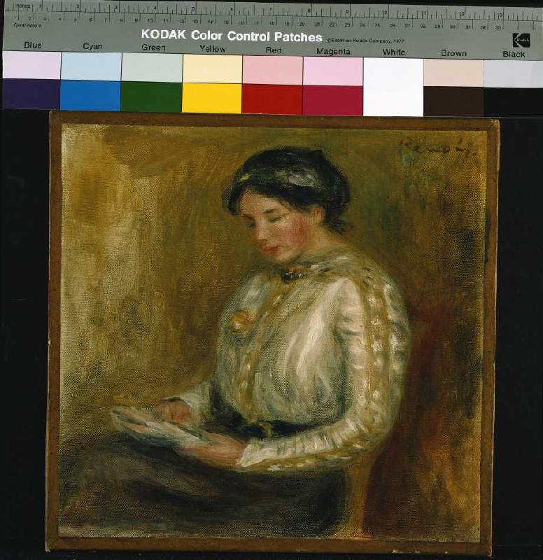 Lesende. de Pierre-Auguste Renoir