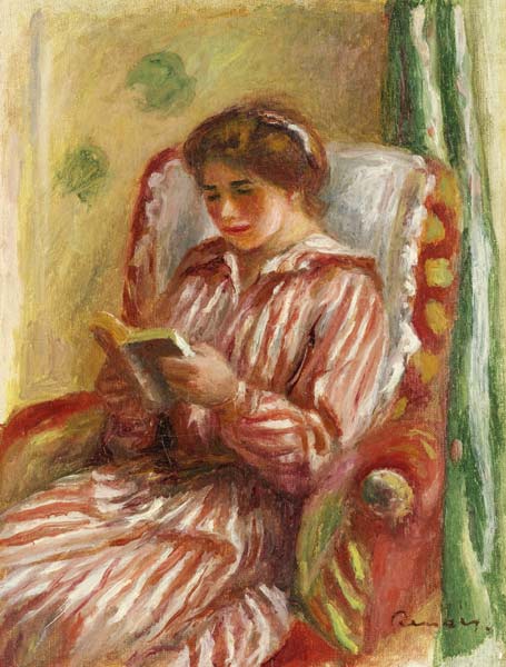 Gabrielle Reading de Pierre-Auguste Renoir