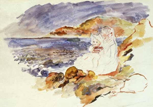 Coast Scene de Pierre-Auguste Renoir