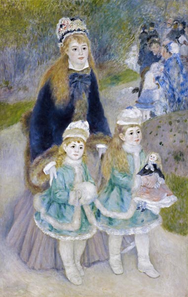 Mother and Children (La Promenade) de Pierre-Auguste Renoir