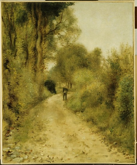 On the Path de Pierre-Auguste Renoir