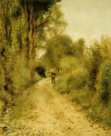On The Path de Pierre-Auguste Renoir