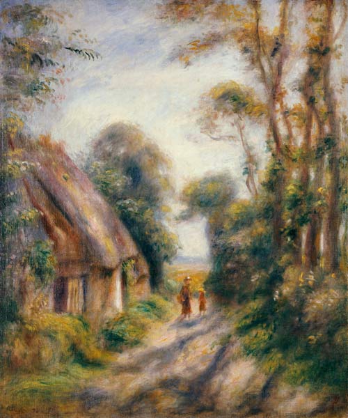 The Outskirts of Berneval de Pierre-Auguste Renoir