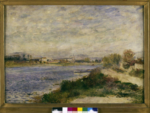Renoir / The Seine at Argenteuil /c.1873 de Pierre-Auguste Renoir