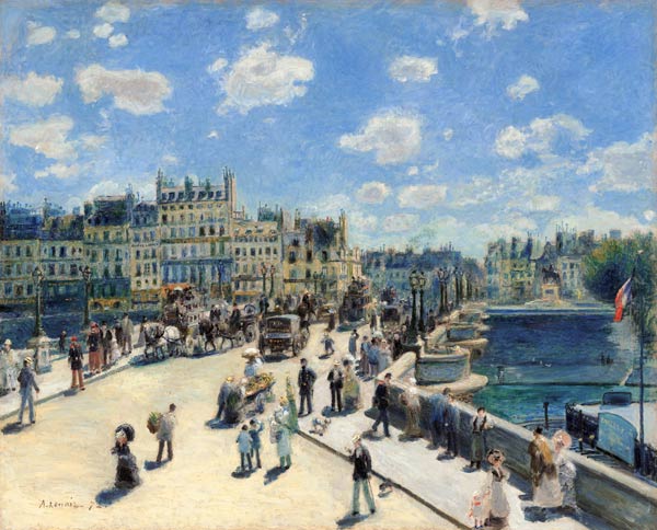 Le Pont Neuf  de Pierre-Auguste Renoir