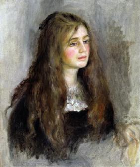 Portrait of Julie Manet (1878-1966) de Pierre-Auguste Renoir