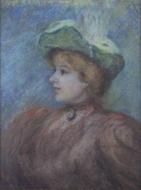 Portrait of Mademoiselle Dieterle de Pierre-Auguste Renoir