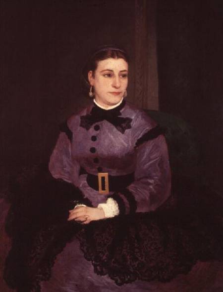 Portrait of Mademoiselle Sicot de Pierre-Auguste Renoir