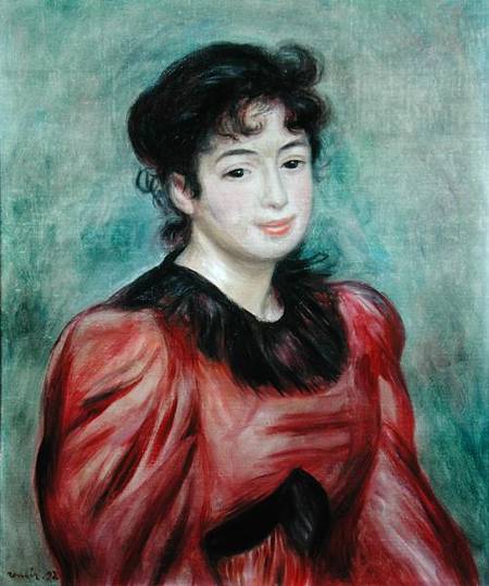 Portrait of Mademoiselle Victorine de Bellio (1863-1957) de Pierre-Auguste Renoir