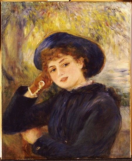 Portrait of Mademoiselle Demarsy de Pierre-Auguste Renoir
