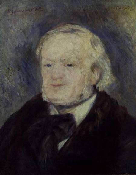 Portrait of Richard Wagner (1813-83) de Pierre-Auguste Renoir