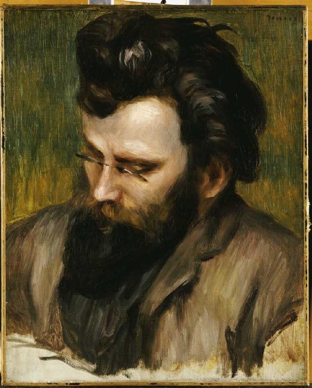 Portrait von Claude Terrasse. de Pierre-Auguste Renoir