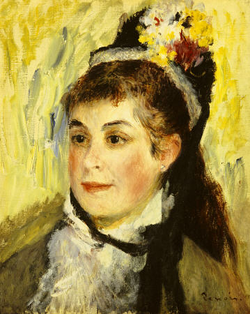 Portrait De Madame Edmond Renoir de Pierre-Auguste Renoir